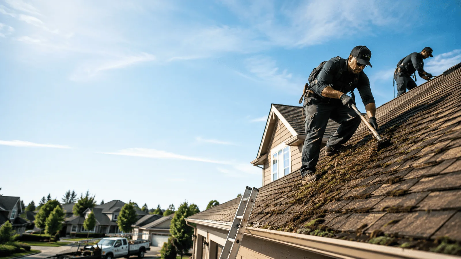 Roof Moss Removal in Mcdavid, FL near me